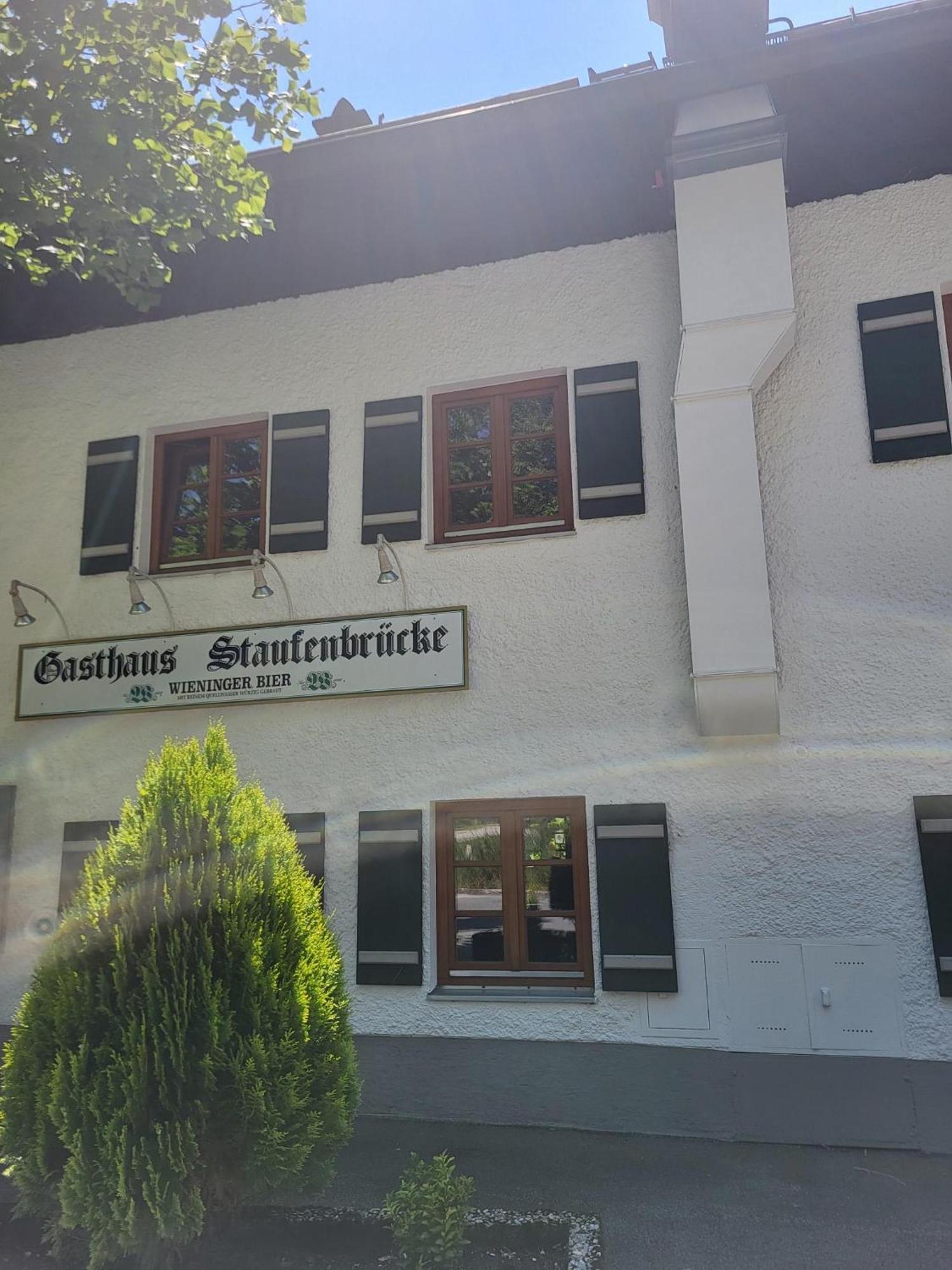 Gasthaus Staufenbruecke Bad Reichenhall Dış mekan fotoğraf